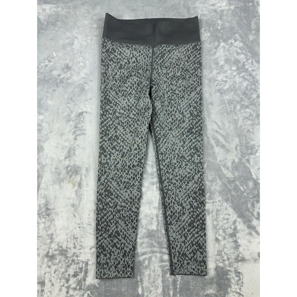 Offline By Aerie Leggings Womens Size M Gray Snake Print Hi Rise 7/8 Athleisure